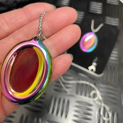 Groove Stone - Dual Support Necklace & Key Chain