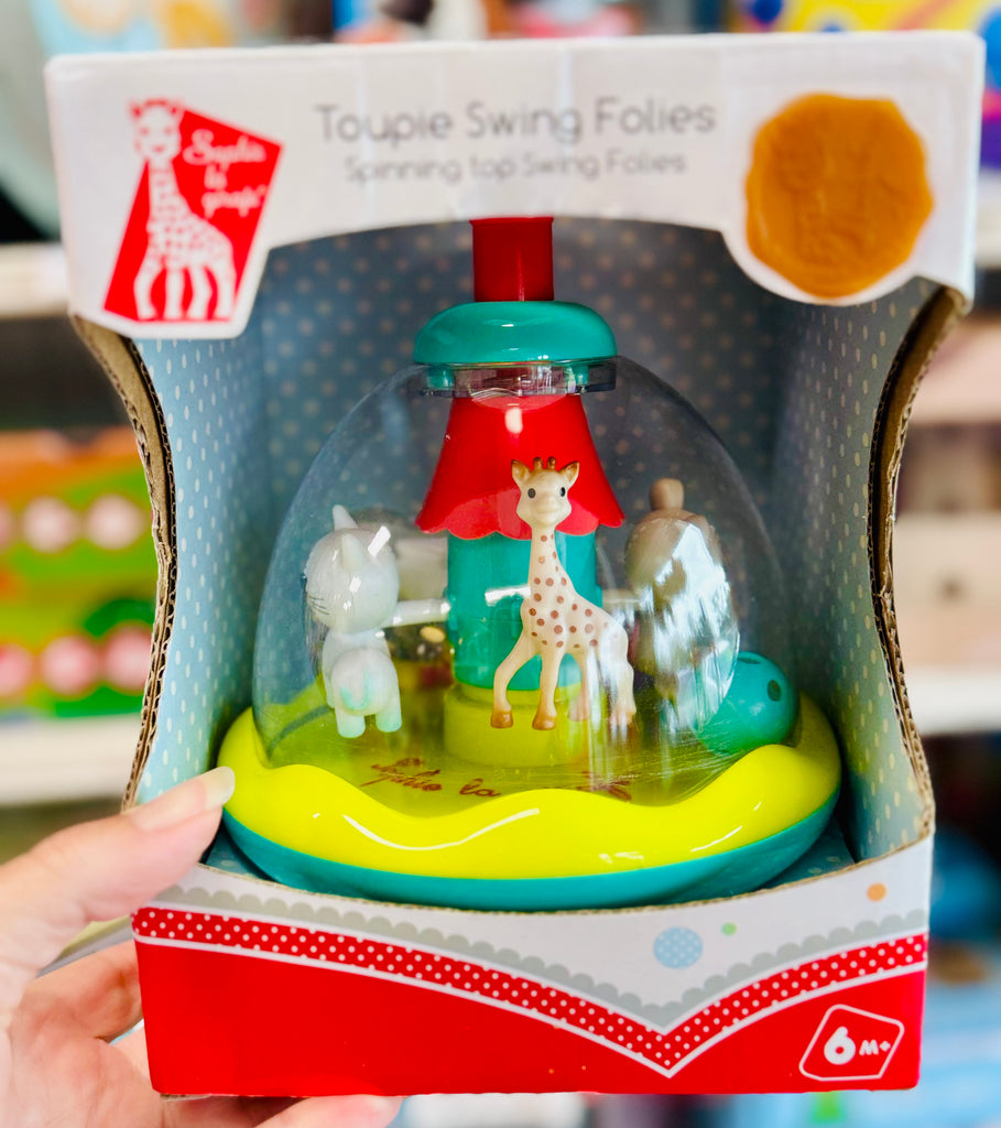 Spinning Top Swing Folies - Sophie the Giraffe