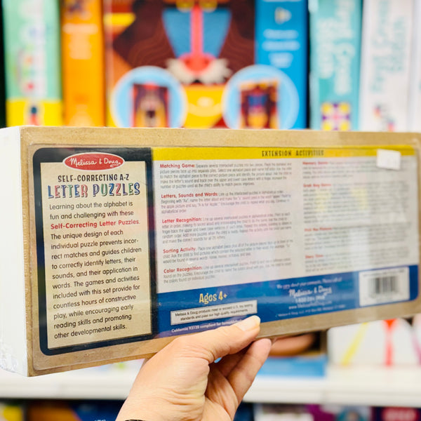 Letter Puzzles Self-Correcting A-Z Melissa & Doug