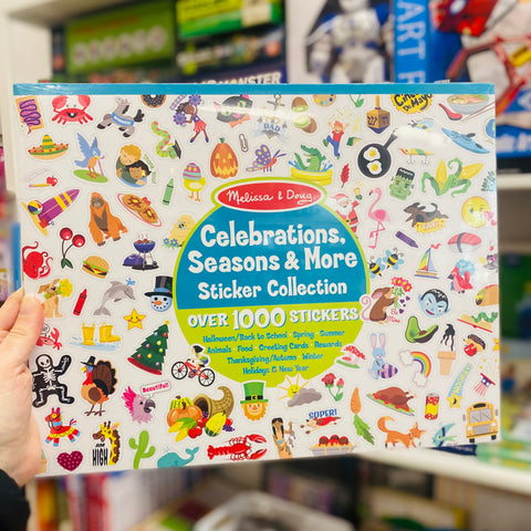 Celebrations, Seasons & More 1000 Sticker Collection Melissa & Doug