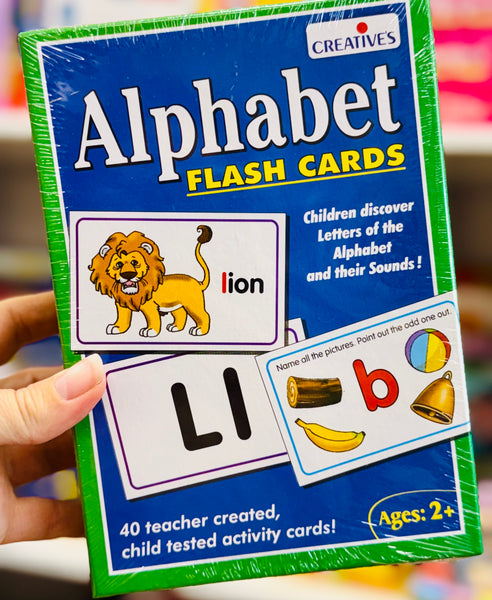 Alphabet Flash Cards - Creatives