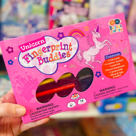 Unicorn - Fingerprint Buddies - Buddy & Barney