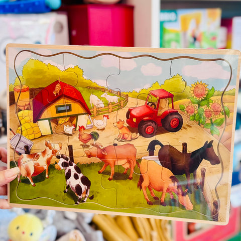 Farm Puzzle 12pc