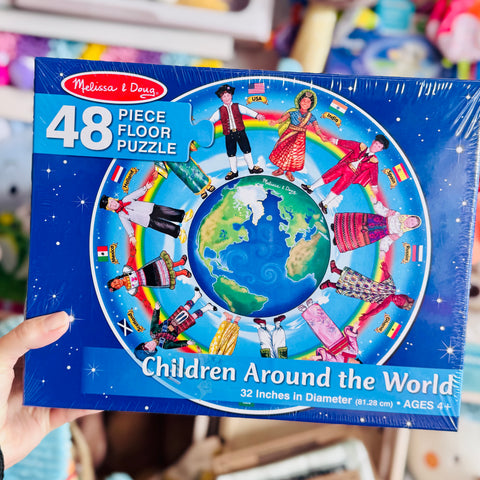 Children Around the World 48pc Puzzle - Melissa & Doug