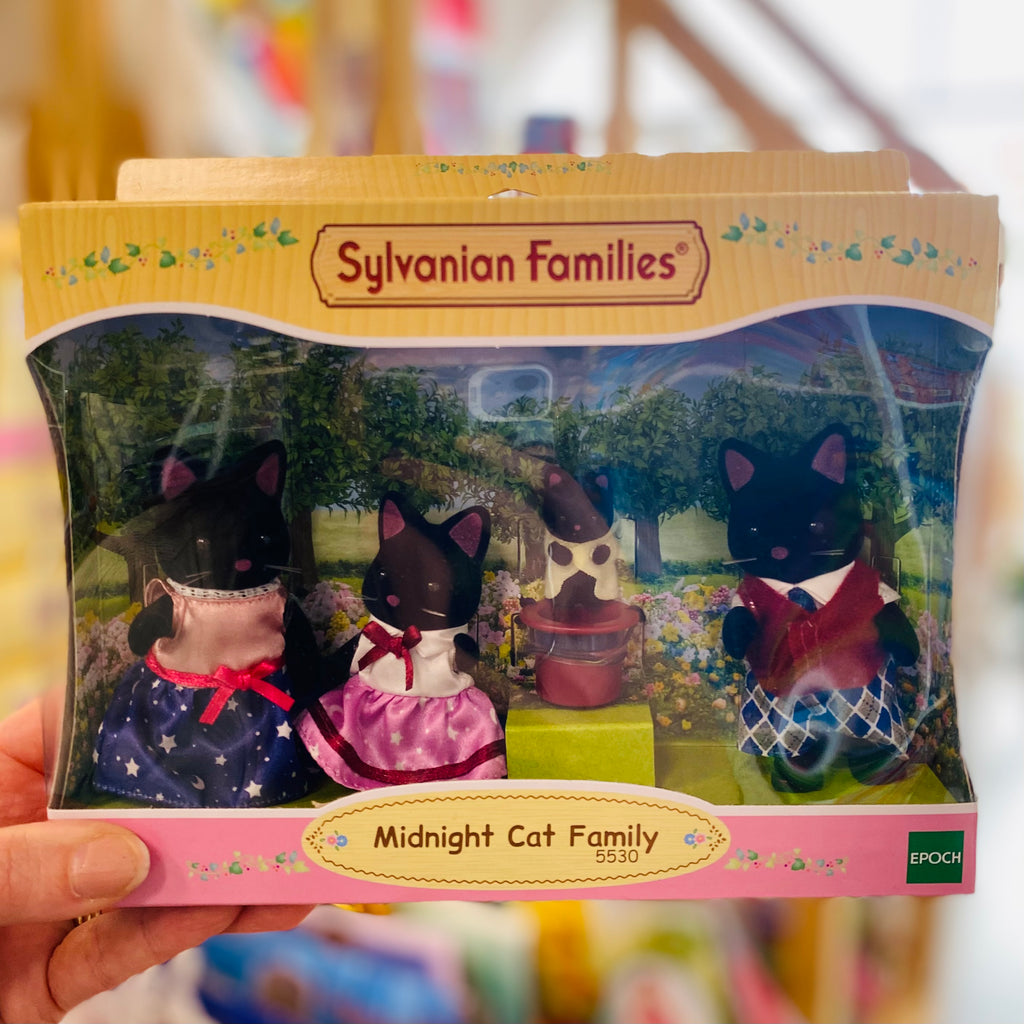 Sylvanian Families - Midnight Cat Family