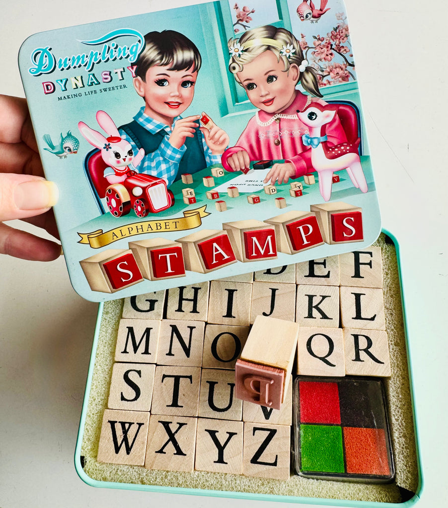 Alphabet Stamps - Dumpling Dynasty