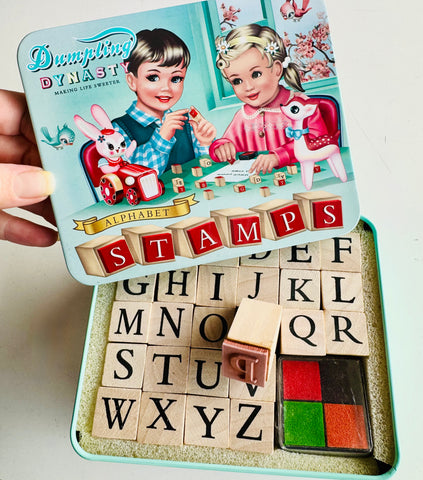 Alphabet Stamps - Dumpling Dynasty