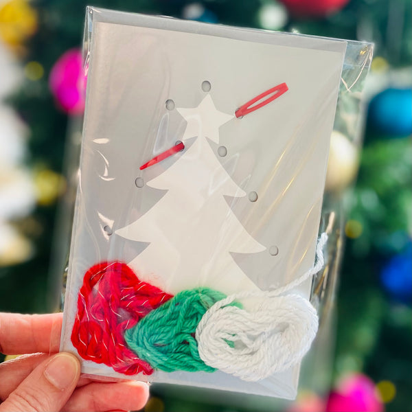 Christmas Tree Sewing Cards