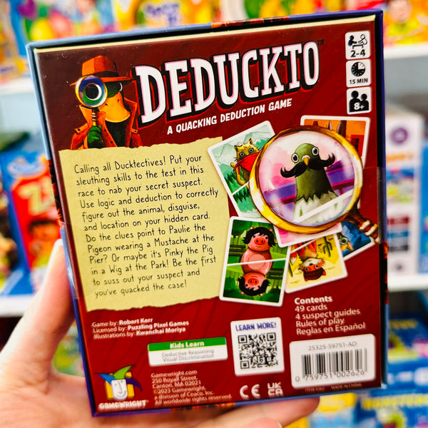 Deduckto Quaking Deduction