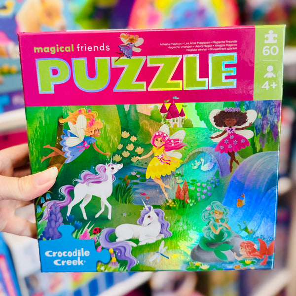 Foil Puzzle 60pc - Magical Friends