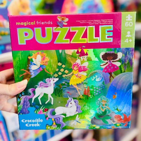 Foil Puzzle 60pc - Magical Friends