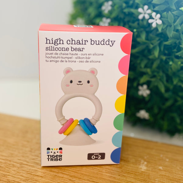 High Chair Buddy - Silicone Bear