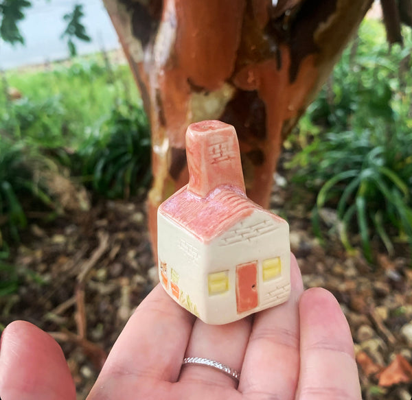Miniature Pottery Houses - Locally Handmade
