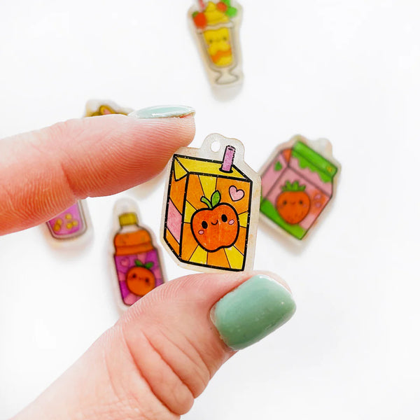 Shrinkorama - Charm Bracelet - Kawaii Drinks