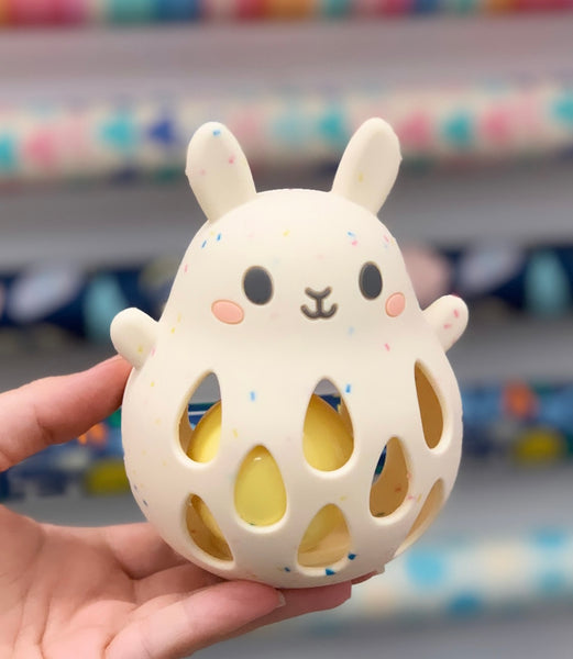 Silicone Rattle - Bunny