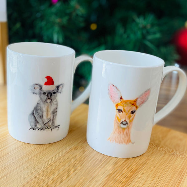 Art by Meredith - Fine Porcelain Mugs