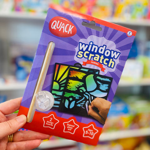 Quack - Window Scratch - Fairies - Mini Craft