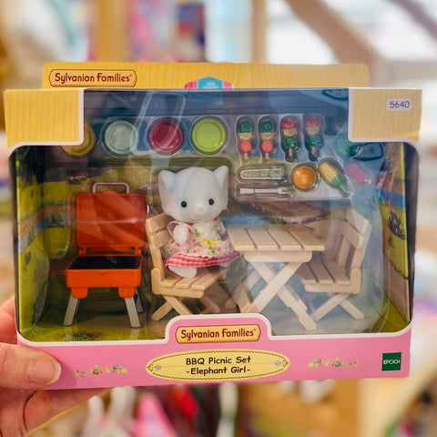 Sylvanian Families - BBQ Picnic Set - Elephant Girl