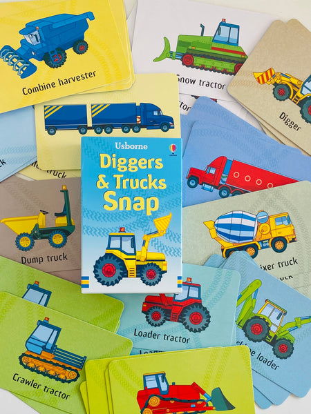 Snap - Diggers and Trucks- Card Game