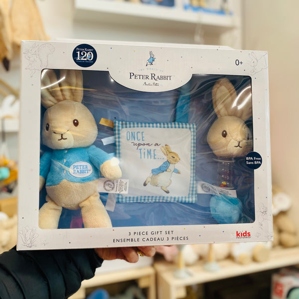 Peter Rabbit 3-Piece Gift Set - Once Upon a Time