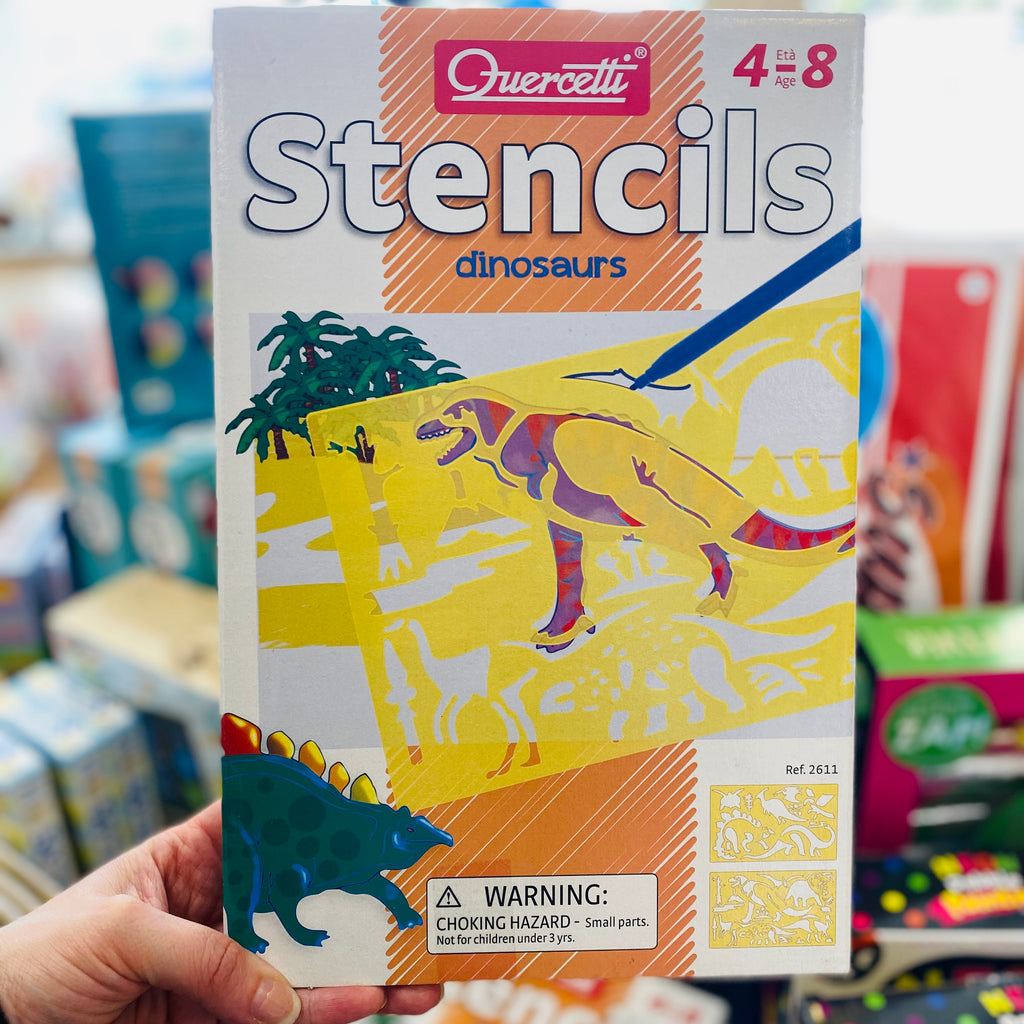 Quercetti - Stencils Dinosaur