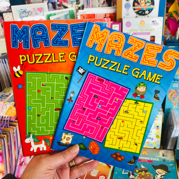 Mazes Puzzle Game Book