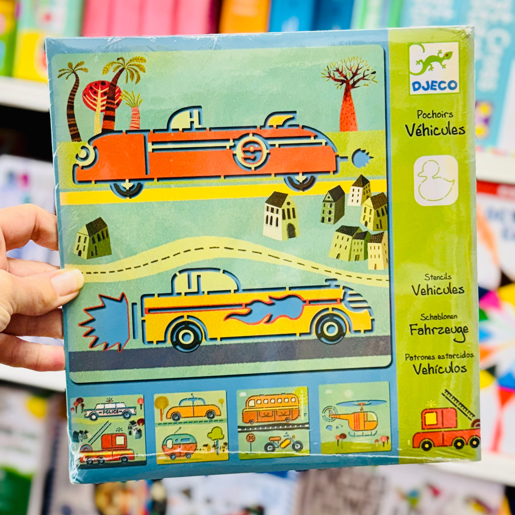 Vehicle / Traffic Stencils - Djeco