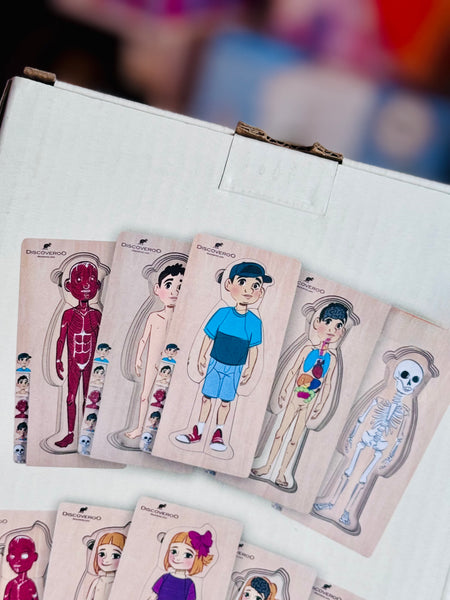 Discoveroo Body Layer Puzzle
