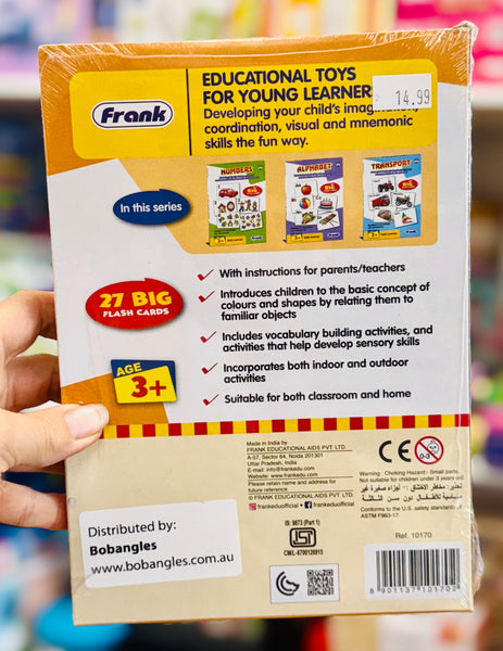 Shapes & Colours - Flash Cards - Frank