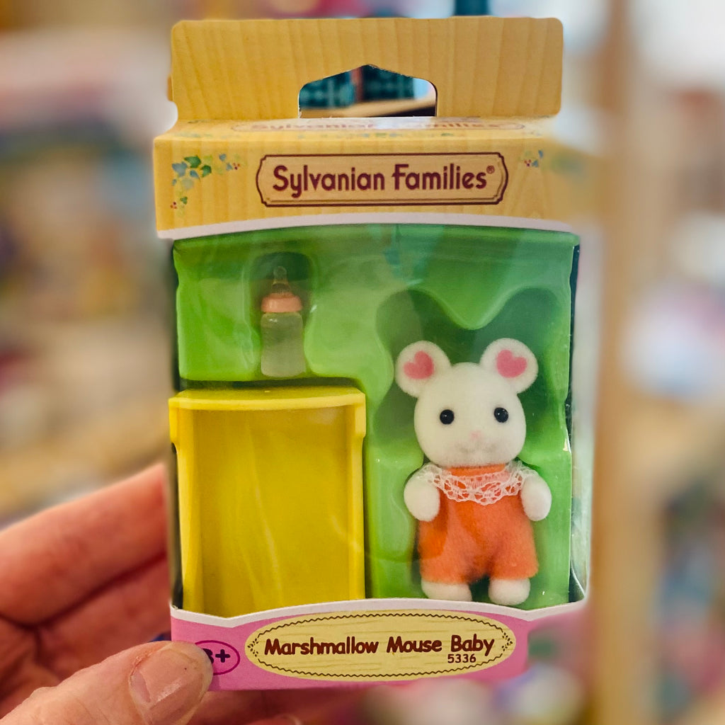 Sylvanian Families - Marshmallow Mouse Baby