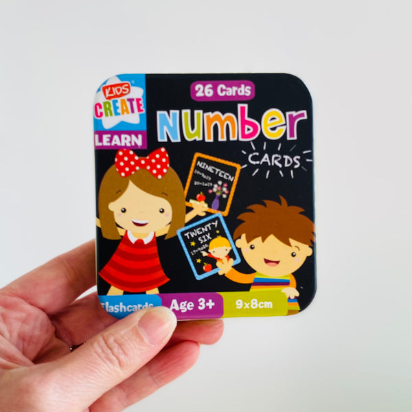 Number cards - Kids Create