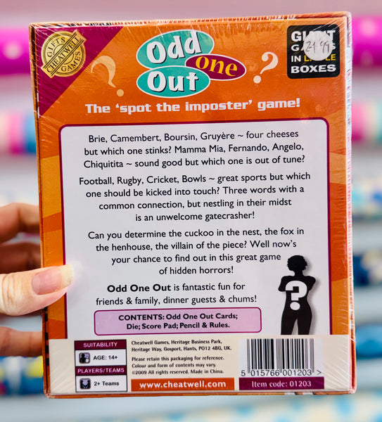 Odd One Out - Cheatwell