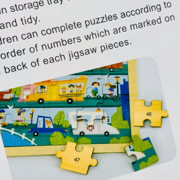 Viga Construction 48pc Puzzle