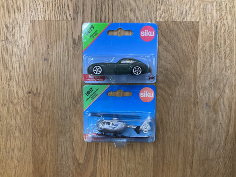 Siku vehicles
