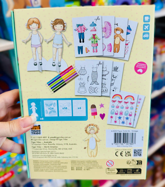 Paper Dolls Kit - Vintage