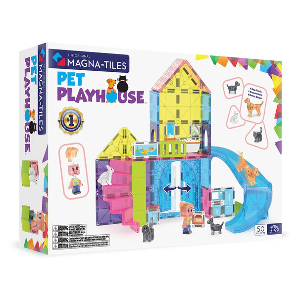MAGNA-TILES - Pet Playhouse - 50 PIECE - PRE ORDER