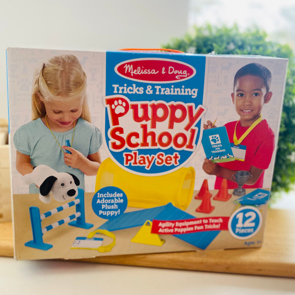 Tricks & Training Puppy School Playset - Melissa & Doug