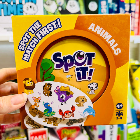 Spot It! Kids Animal Card Game