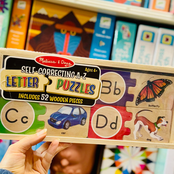 Letter Puzzles Self-Correcting A-Z Melissa & Doug