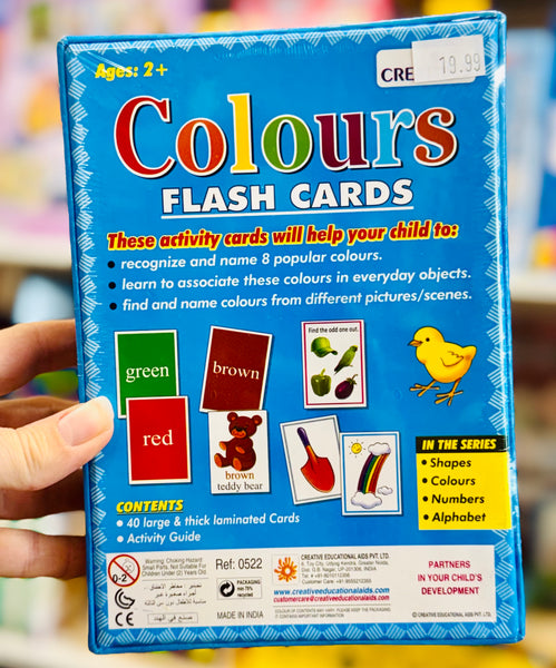 Colours Flash Cards - Creatives