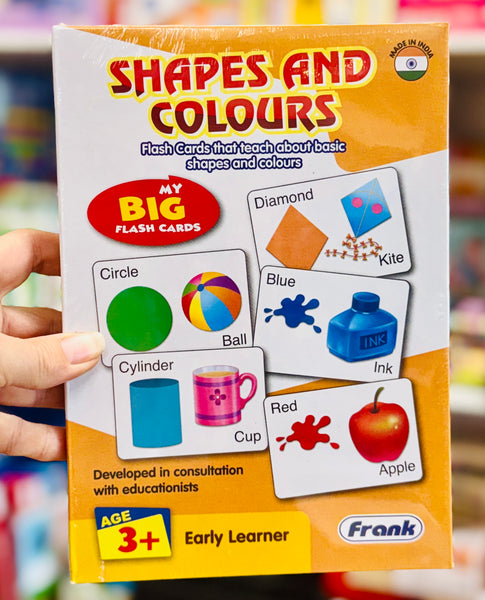 Shapes & Colours - Flash Cards - Frank