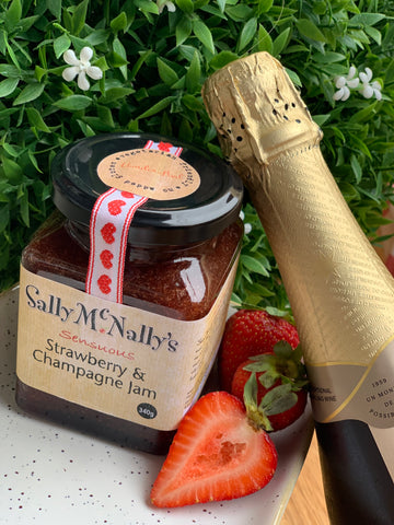 Sally McNally's - Sensuous Strawberry & Champagne Jam