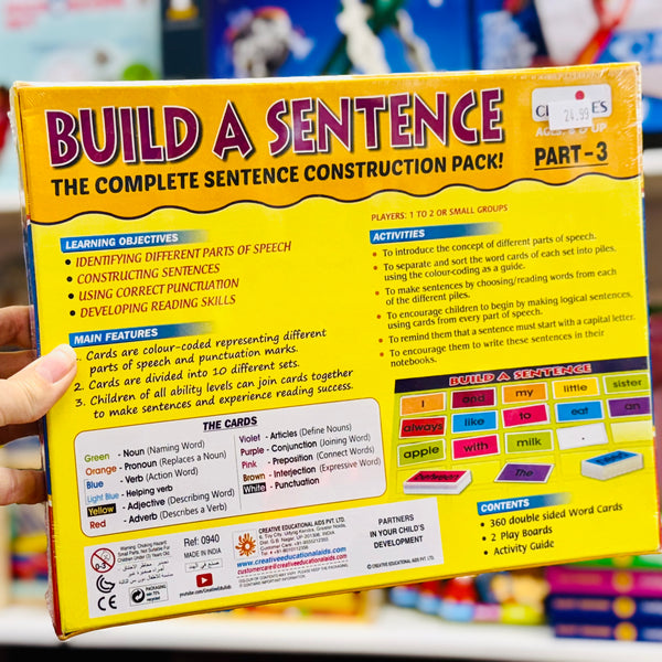 Build A Sentence - Creatives