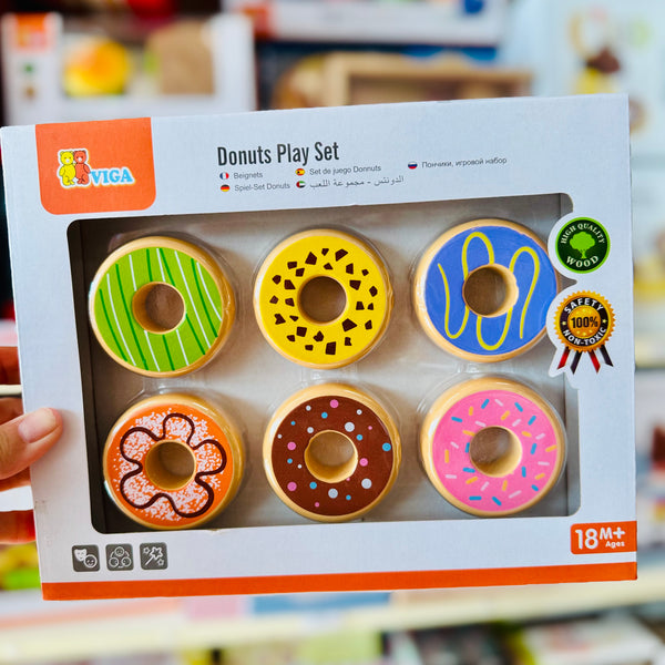 Wooden Donuts Play Set - Viga