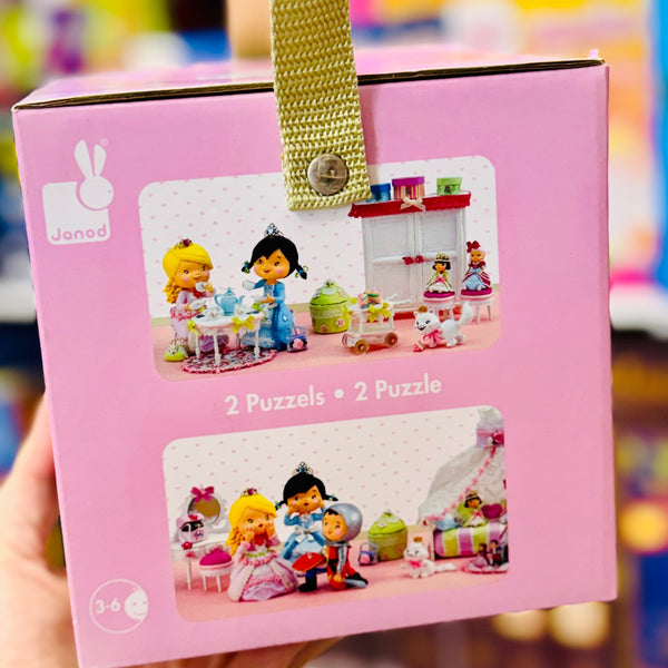 Janod Fleurus Puzzles x 2