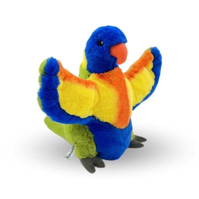 ECO LORIKEET PUPPET - 25CM