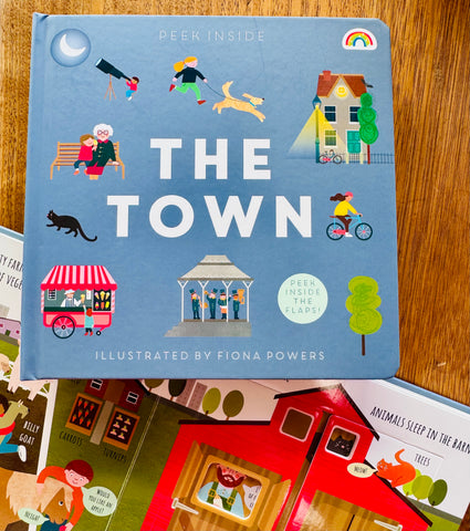 The Town - Peek Inside - Book