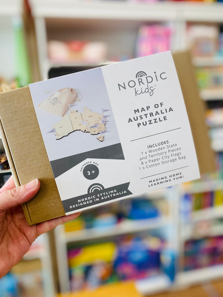 Nordic Kids - Map of Australia Puzzle