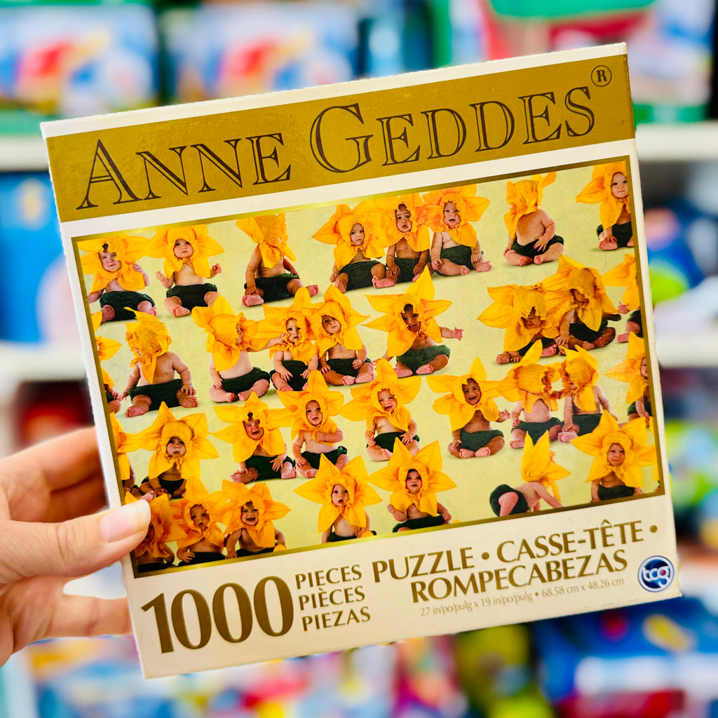 Anne Geddes 1000pc Puzzle - Sunflowers