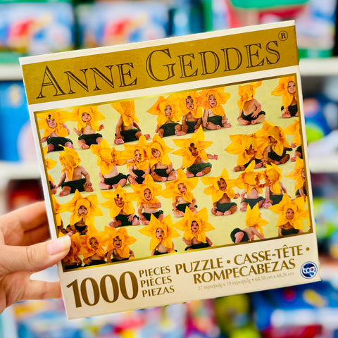 Anne Geddes 1000pc Puzzle - Sunflowers